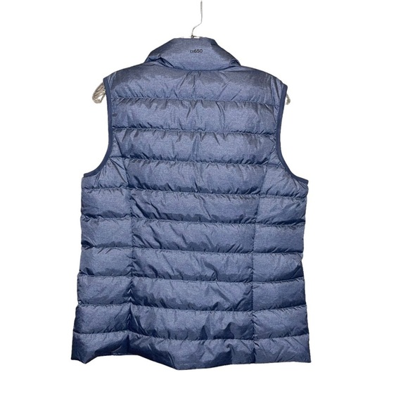 NWT Eddie Bauer Women Vest Blue Down Quilted Puffer Vest Size L - Picture 3 of 7